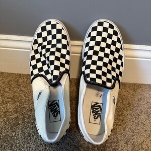 Vans Checkerboard Slip-On Sneakers